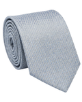 Letteriello Aqua Blue Woven Grenadine Silk Neck Tie