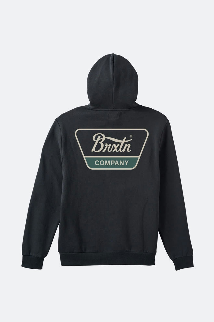 Linwood Hoodie - Black/Mallard Green/Whitecap