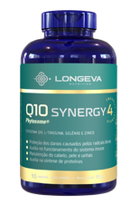 LONGEVA | Coenzima Q10 Synergy Phytosome - Tireóide e Energia (90 Cápsulas) - Rende 3 meses de uso
