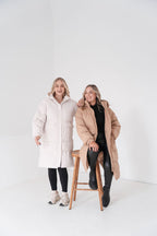Lonneke - Manteau Long Femme Duvet avec Capuchon