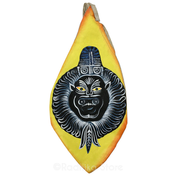 Lord Narasimhadeva Deity - Hand Painted - Bead Bag - Choose Design