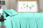 Aqua Blue Stripe Sheets