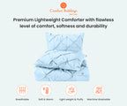 Light Blue Pinch Comforter