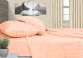 Peach Stripe RV Sheet Set