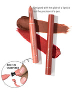 MA613 - Rust Matte Lipstick Crayon