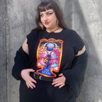 Major Arcana Baby Tee - XVIII The Moon
