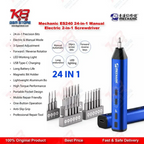 Mechanic ES240 24-in-1 Manual & Electric 2-in-1 Precision Screwdriver Set
