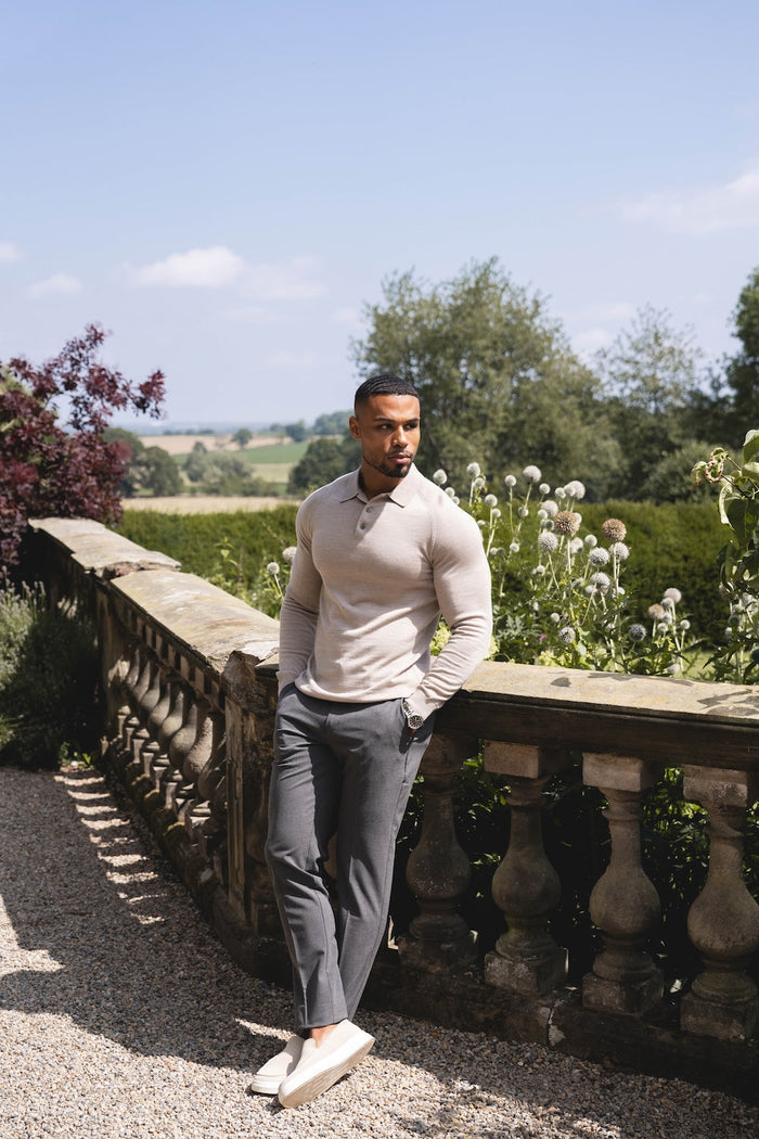 Melange Pants in Dark Charcoal - TAILORED ATHLETE - USA