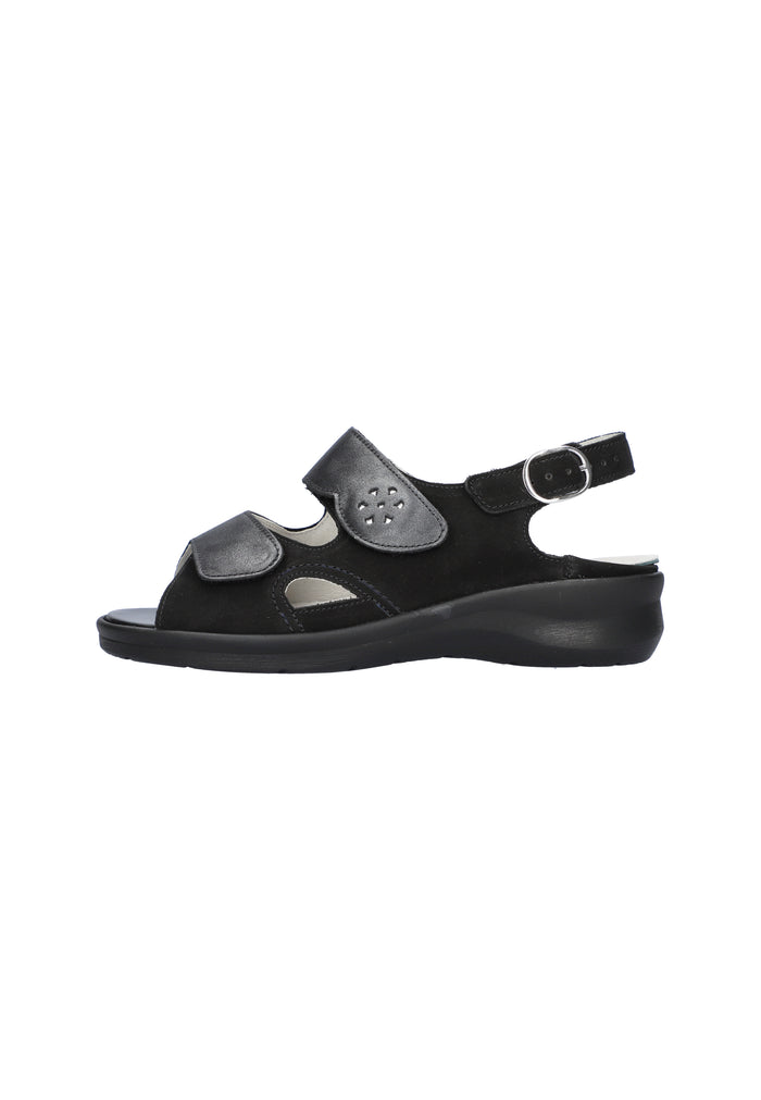 Damen Sandale Merle Schwarz Weite M 811004-329-361