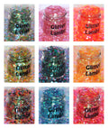 "Mermaid Kisses & Starfish Wishes" Glitter Collection of 9 by GlitterLambs.com