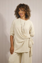 Millie Tie Side Co-ord Set Cream