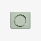 Mini Bowl in Sage by ezpz / The Original All-In-One Silicone Plates & Placemats that Stick to the Table #color_sage