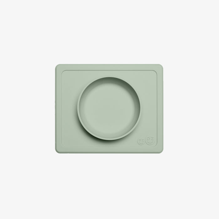 Mini Bowl in Sage by ezpz / The Original All-In-One Silicone Plates & Placemats that Stick to the Table #color_sage