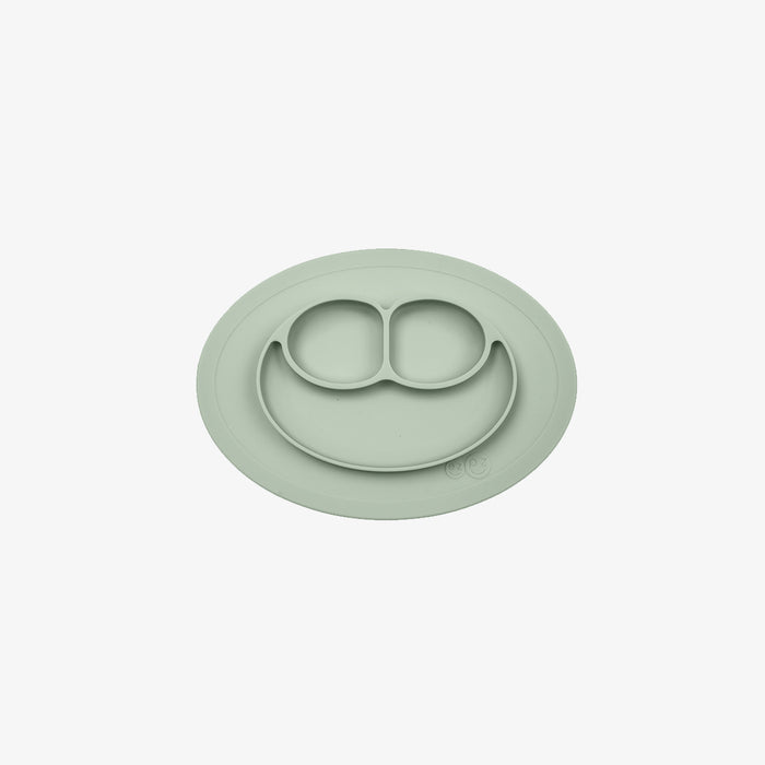 The Mini Mat in Sage Green + Bapron in Forest Friends / Unique Baby Shower Gift Idea #color_sage-forest-friends