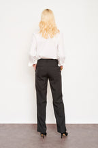 MKT Studio Pego Tuxedo Trousers - Black