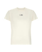 MM6 Maison Margiela White Cotton T-Shirt