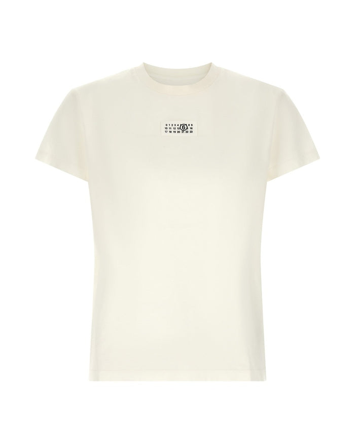 MM6 Maison Margiela White Cotton T-Shirt