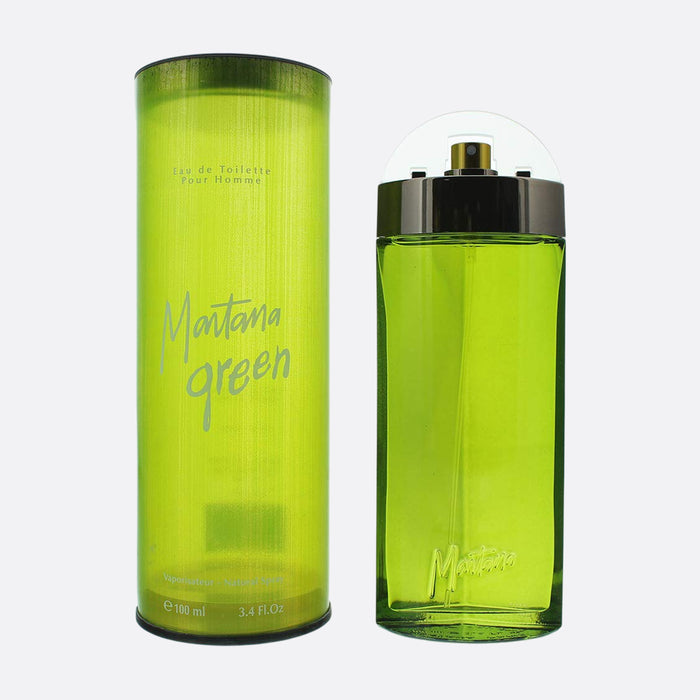 Montana Green Pour Homme Eau de Toilette Spray, 3.4 oz
