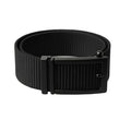 Montreux Mens Textured Black Nylon Casual Belt