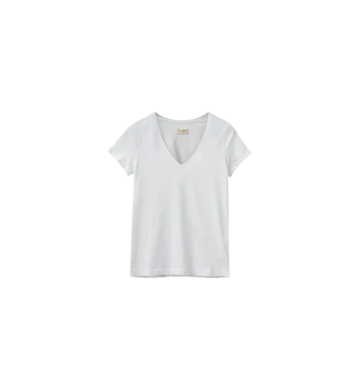 Mos Mosh Arden Organic Tee Shirt - White