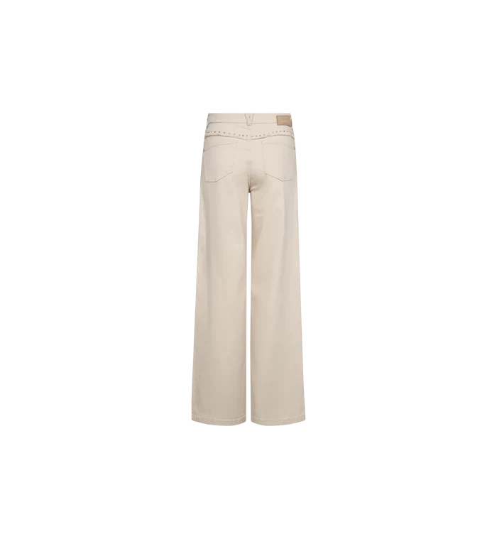 Mos Mosh Colette Fringe Jeans - Clay