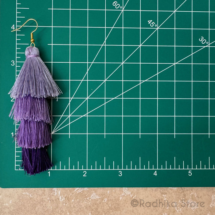 Multi Tassels  - Earrings