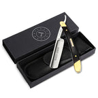 Naked Armor Solomon Straight Razor 7/8" Black Algum Wood Japanese Steel.