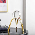 Nordic Style Crystal Ball Ornament | Center Piece - HomeHatchpk
