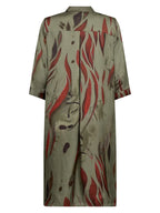 Nu Denmark Cilje Tunic Dress - Army Mix