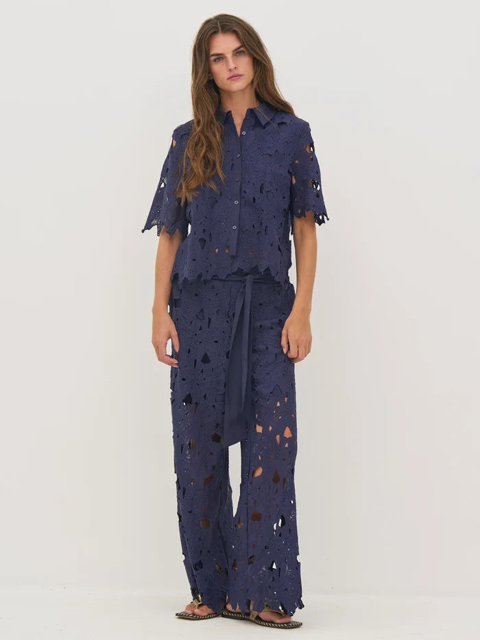 Nu Denmark Decia Shirt - Navy