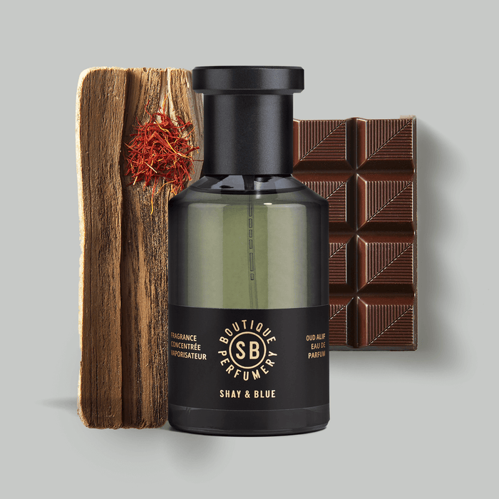 Oud Alif Fragrance Noir 3.4oz 3.4oz – Rich oud and deep patchouli conjure spice markets and slow-burning embers.