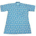 Paisley in Yamuna Blue Cotton Kurtas - S-M-L