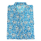 Paisley in Yamuna Blue Cotton Kurtas - S-M-L