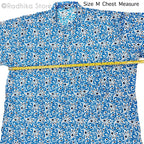 Paisley in Yamuna Blue Cotton Kurtas - S-M-L