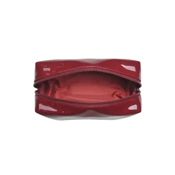 Patent Pending Cosmetic Pouch - Red