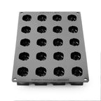 Pavoflex Silicone Mold - Mini Walnut Shell - 20 cavities