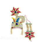 Peacock Palm - Crown and Necklace Set