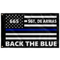 Personalized Flag - Back The Blue - KE1