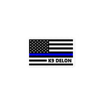Personalized Sticker - K9 Flag - GH4