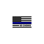 Personalized Sticker - K9 Flag - SM1