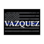 Personalized Sticker Flag + Name - GV1