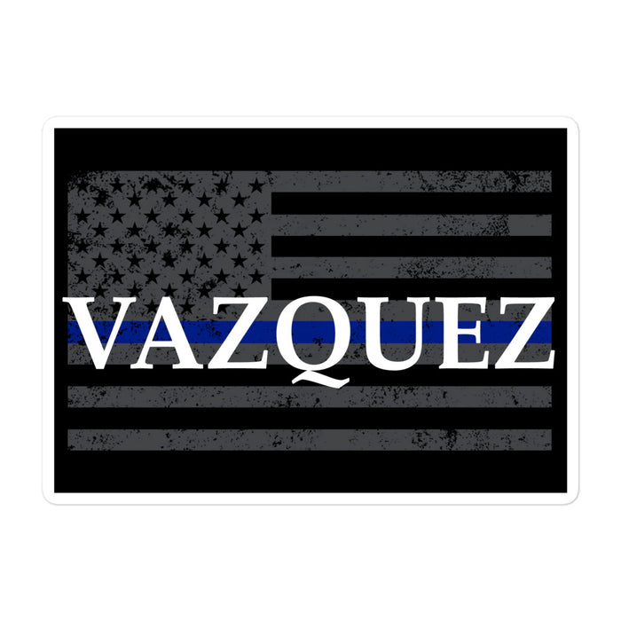Personalized Sticker Flag + Name - GV1