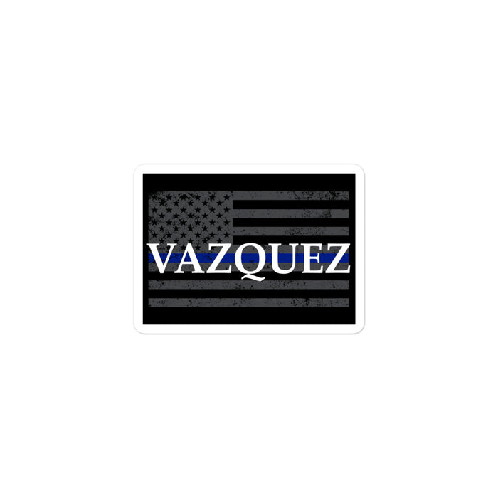 Personalized Sticker Flag + Name - GV1