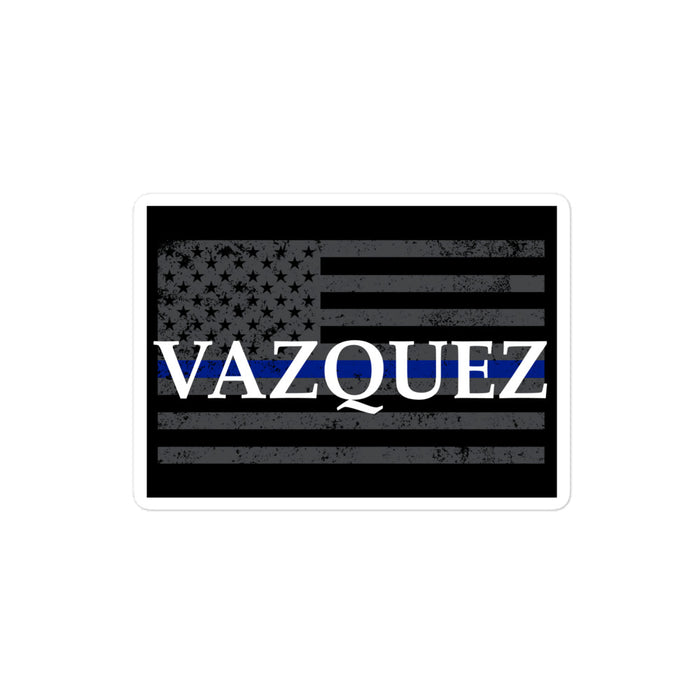 Personalized Sticker Flag + Name - GV1
