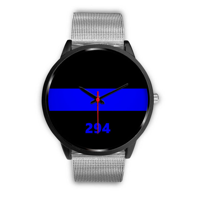 Mens 40mm / Silver Metal Mesh