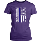 District Womens Shirt / Purple / XS