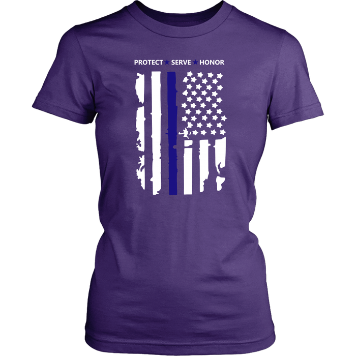 District Womens Shirt / Purple / XS