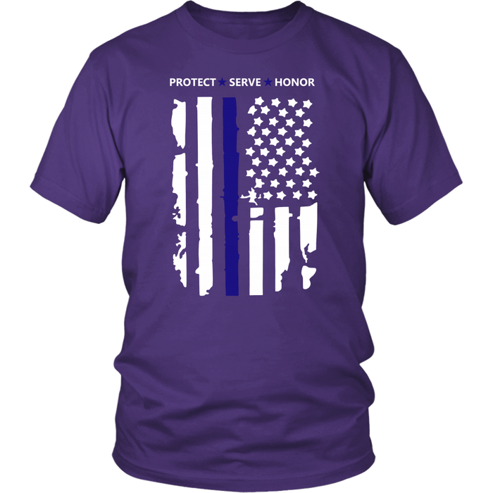 "Protect - Serve - Honor" - Shirt + Hoodies