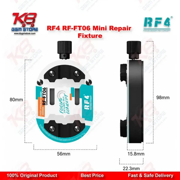 RF4 RF-FT06 Mini Heat-Resistant Glass Chip Motherboard Repair Fixture