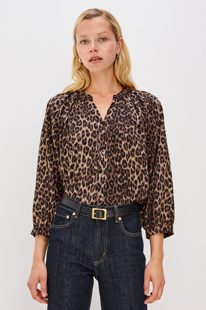 SAINT TOP - BROWN NALA